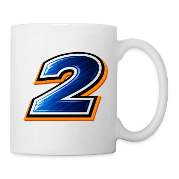 Number 2 Football Shirt Tournament 2026 Design - Mug - white - Right