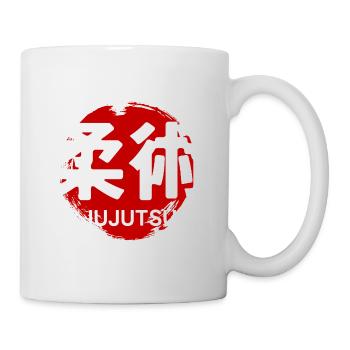 Jujutsu Martial Art GYM Japanisches Kanji - Tasse - Weiß - Rechts