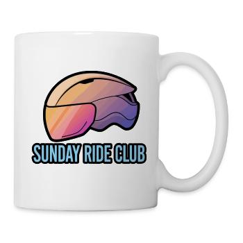 Sunday Ride Club Gradient Helmet - Mug - white - Right