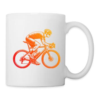 Gift idea for a road bike with road bike - Mug - white - Right