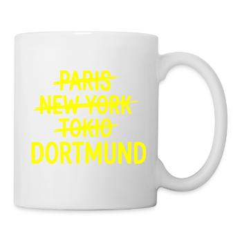 Dortmund, Ruhrpott City Shirt, Hoodie, Cap - Tasse - Weiß - Rechts