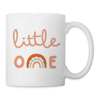 Little One Cute Rainbow Minimal Baby Design - Mug - white - Right