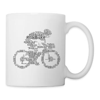Gift idea for a road bike with road bike - Mug - white - Right
