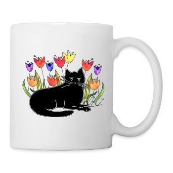 cat - Mug - white - Right