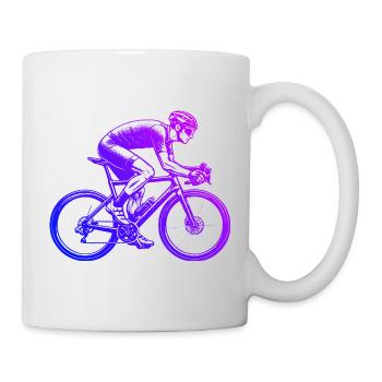 Gift idea for a road bike with road bike - Mug - white - Right