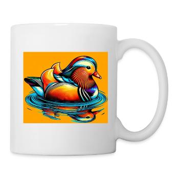 Mandarin duck - Mug - white - Right