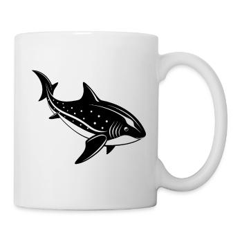 Walhai - Tasse - Weiß - Rechts