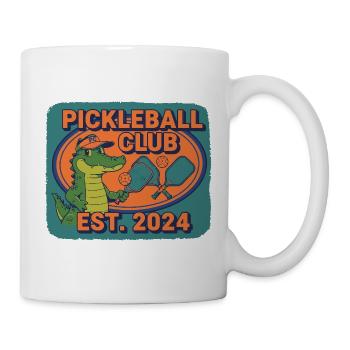Pickleball Club Est 2024 Funny Player Pickle Ball - Mug - white - Right