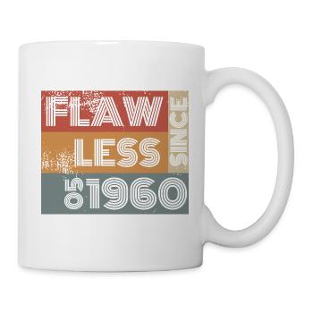 66. Birthday Flawless since 05/1960 - Mug - white - Right