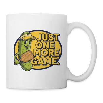 Pickleball Lustiger Spieler Nur noch ein Spiel Liebe - Tasse - Weiß - Rechts