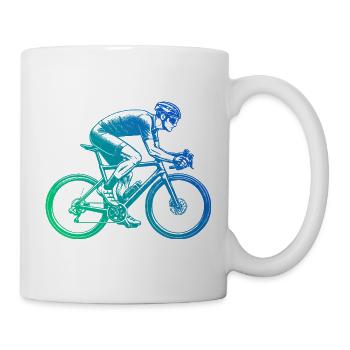 Gift idea for a road bike with road bike - Mug - white - Right