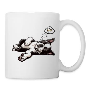 Boston Terrier Boston Terrier Owner Bostie - Mug - white - Right