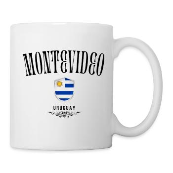 Montevideo souvenir, design élégant Montevideo - Mug blanc - blanc - Droite