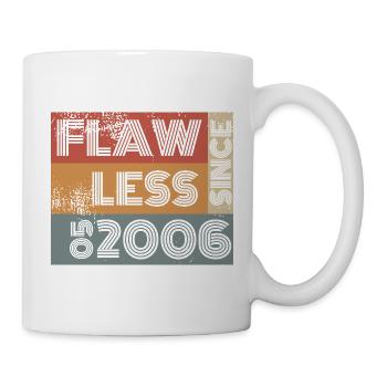 20th Birthday Flawless since 05/2006 - Mug - white - Right