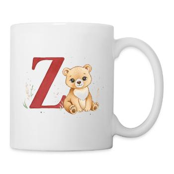 Z-Bear: Big Z with Bear - Mug - white - Right