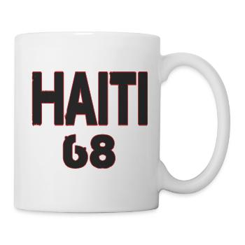 All the best and love for Haitian Day - Mug - white - Right
