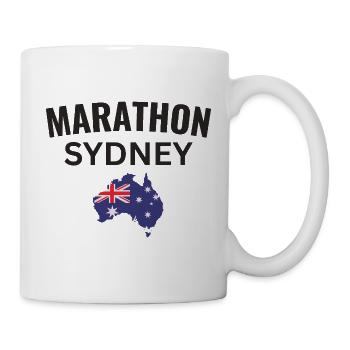 Marathon Sydney - Mug blanc - blanc - Droite