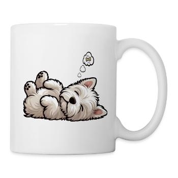 West Highland Terrier Westie Westie Owner - Mug - white - Right