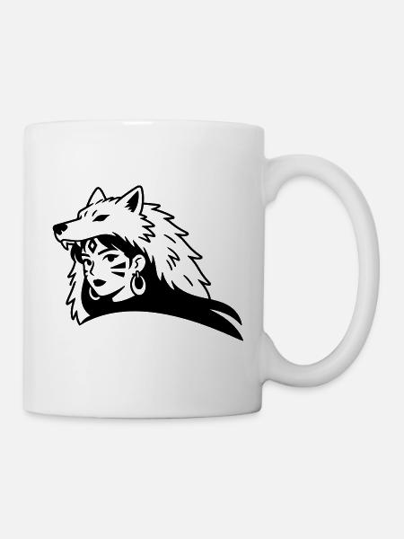 Amazonenfrau - Tasse - Weiß