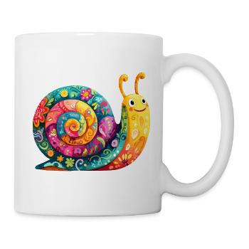 Colourful spiral - Mug - white - Right