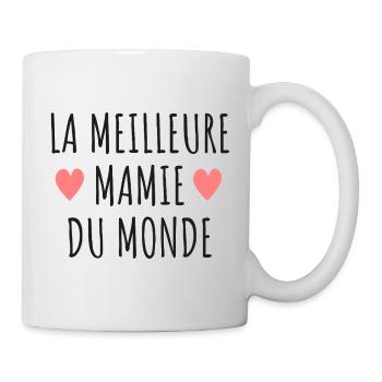 Meilleure Mamie Monde - Mug blanc - blanc - Droite