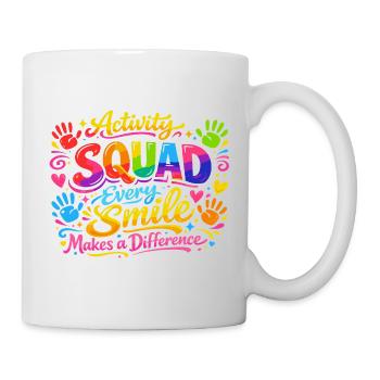 Animation team: Every smile counts - Mug - white - Right