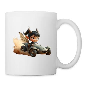 Adventure Goblin in Sand Car - Mug - white - Right