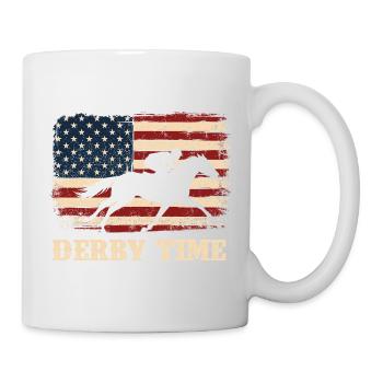 Thoroughbred Horse Racing Derby Racetrack Fan - Mug - white - Right