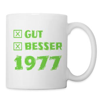 1977 - Tasse - Weiß - Rechts