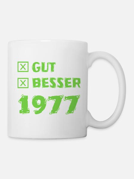 1977 - Tasse - Weiß