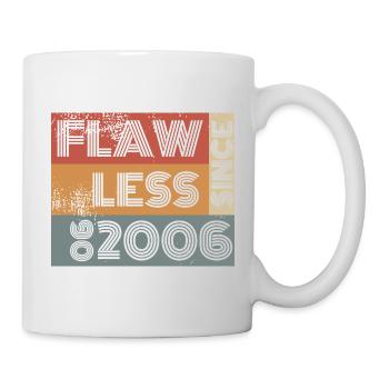 20th Birthday Flawless since 06/2006 - Mug - white - Right