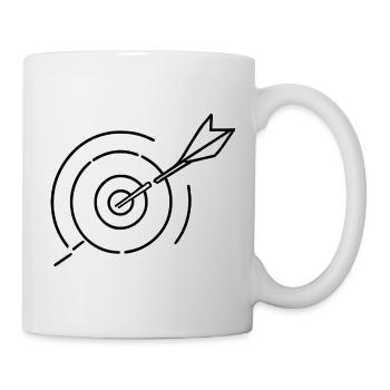 Archery Target - Mug - white - Right
