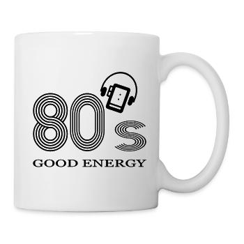 années 80 - Mug blanc - blanc - Droite