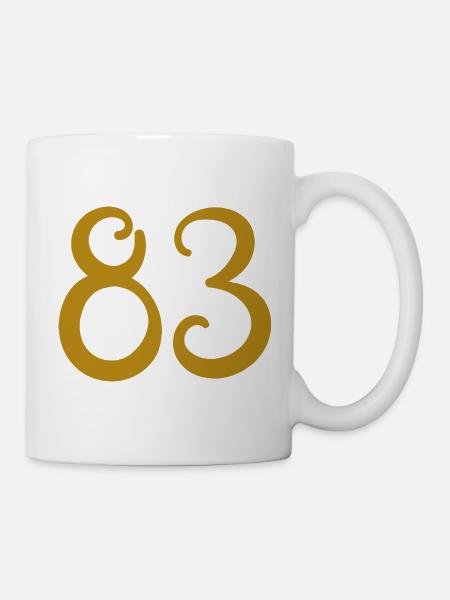 83 - Tasse - Weiß
