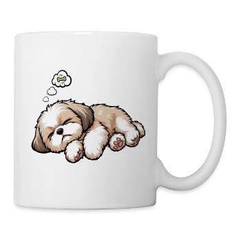 Shih tzu Shih tzus Shih tzu Besitzer Shih tzu fan - Tasse - Weiß - Rechts
