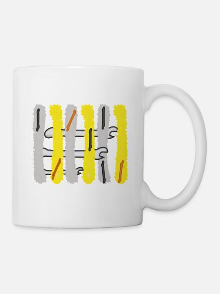 Werkzeug Schraubenschlüsseln - Tasse - Weiß