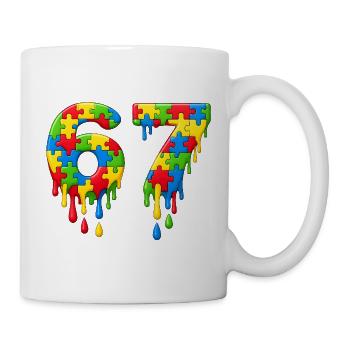 1067. Geburtstag Awesome Since 1959 Legend Gebore - Mug - white - Right