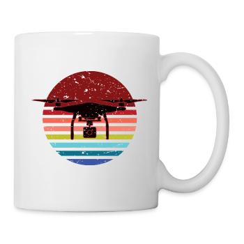 J’en ai assez, je vais voler, piloter drone, pilote de drone - Mug blanc - blanc - Droite