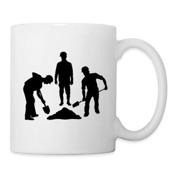 Ground Crew Team – Sand Workers - Mug - white - Right