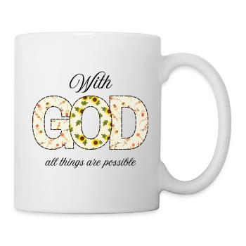 GOD - Mug - white - Right