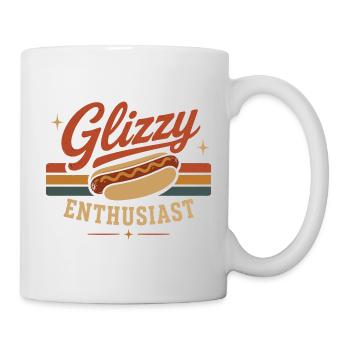 Humour de hot-dog barbecue amateur de saucisses - Mug blanc - blanc - Droite