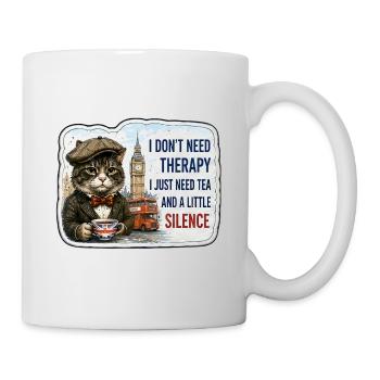 Tea and Silence - Mug - white - Right