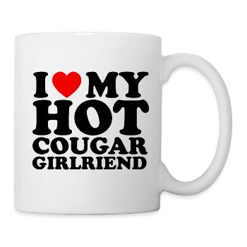 Red Heart Handwritten Love - Mug - white - Right