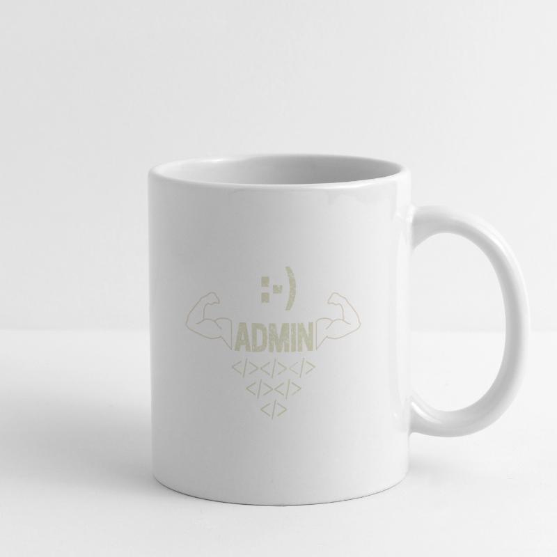 Admin Administrator IT Sysadmin and Computer Scientist Mug