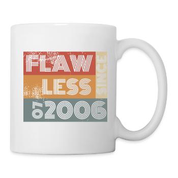 20th Birthday Flawless since 07/2006 - Mug - white - Right