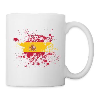 SPANIEN SPAIN España EUROPA SPANISCHE SPORT FAN - Tasse - Weiß - Rechts