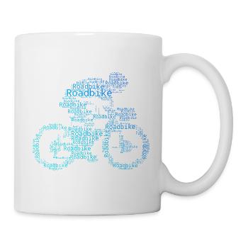 Geschenkidee für einen Roadbike mit Roadbike - Tasse - Weiß - Rechts