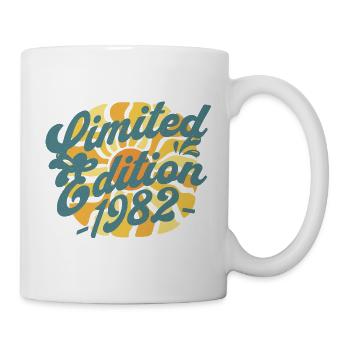 Limited Edition 1982 Geburtstag - Tasse - Weiß - Rechts
