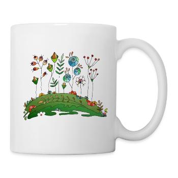 Flowers - Mug - white - Right