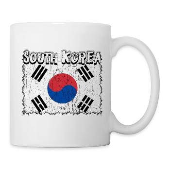 Drapeau sud-coréen - Mug blanc - blanc - Droite